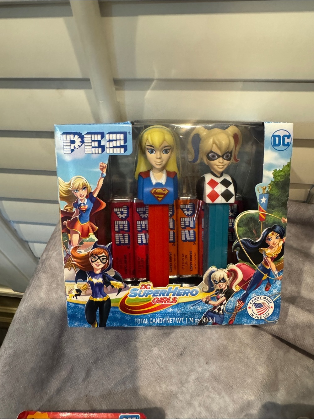 DC Super Hero Girls PEZ Dispenser Duo - Red & Teal